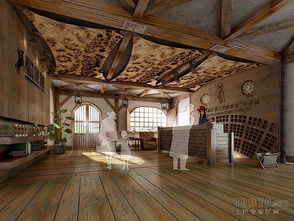 美式建筑設(shè)計表現(xiàn) 工廠裝修效果圖